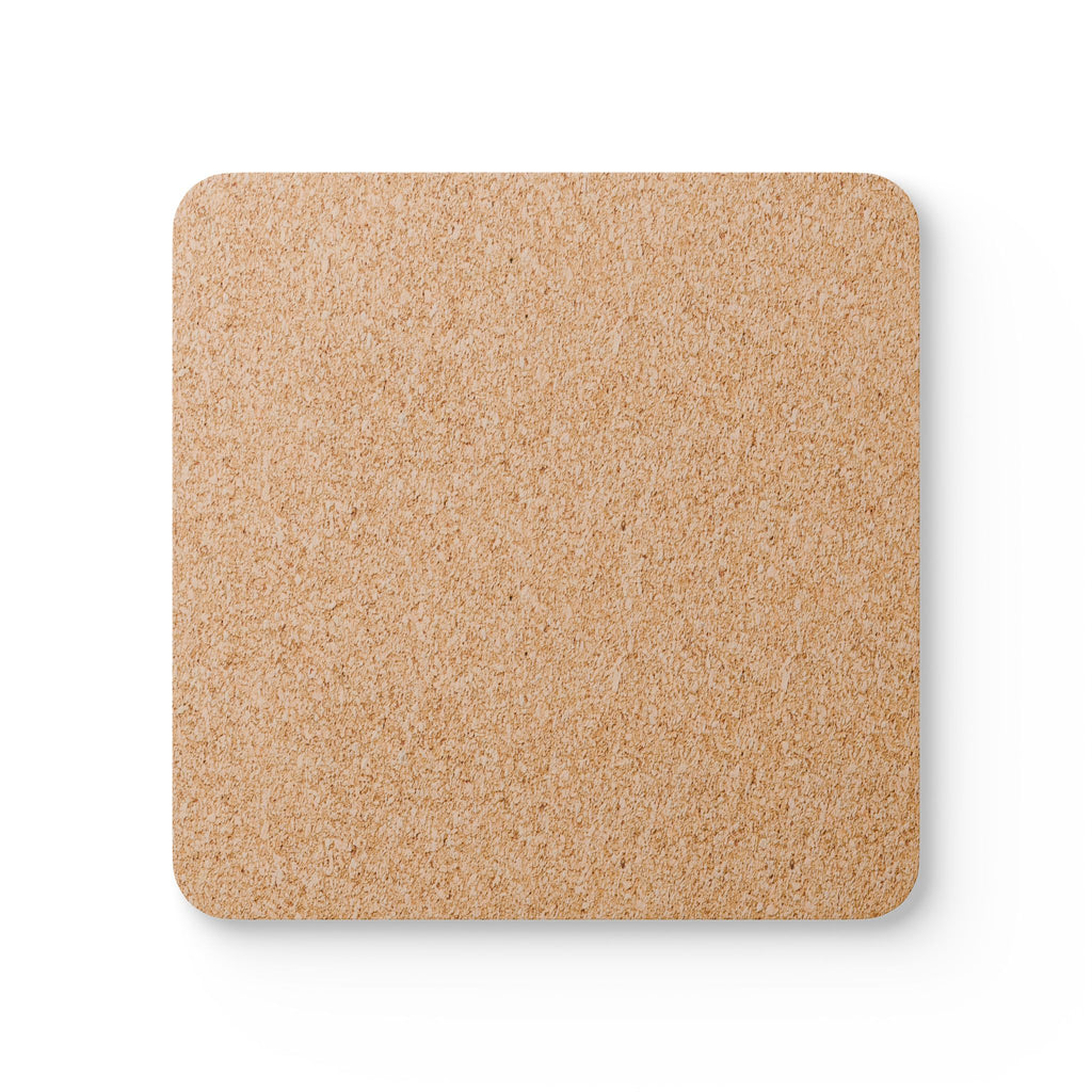 Galaxy Splash Cork Coaster Set — Colorful Abstract Drink Coasters (4-Pack)