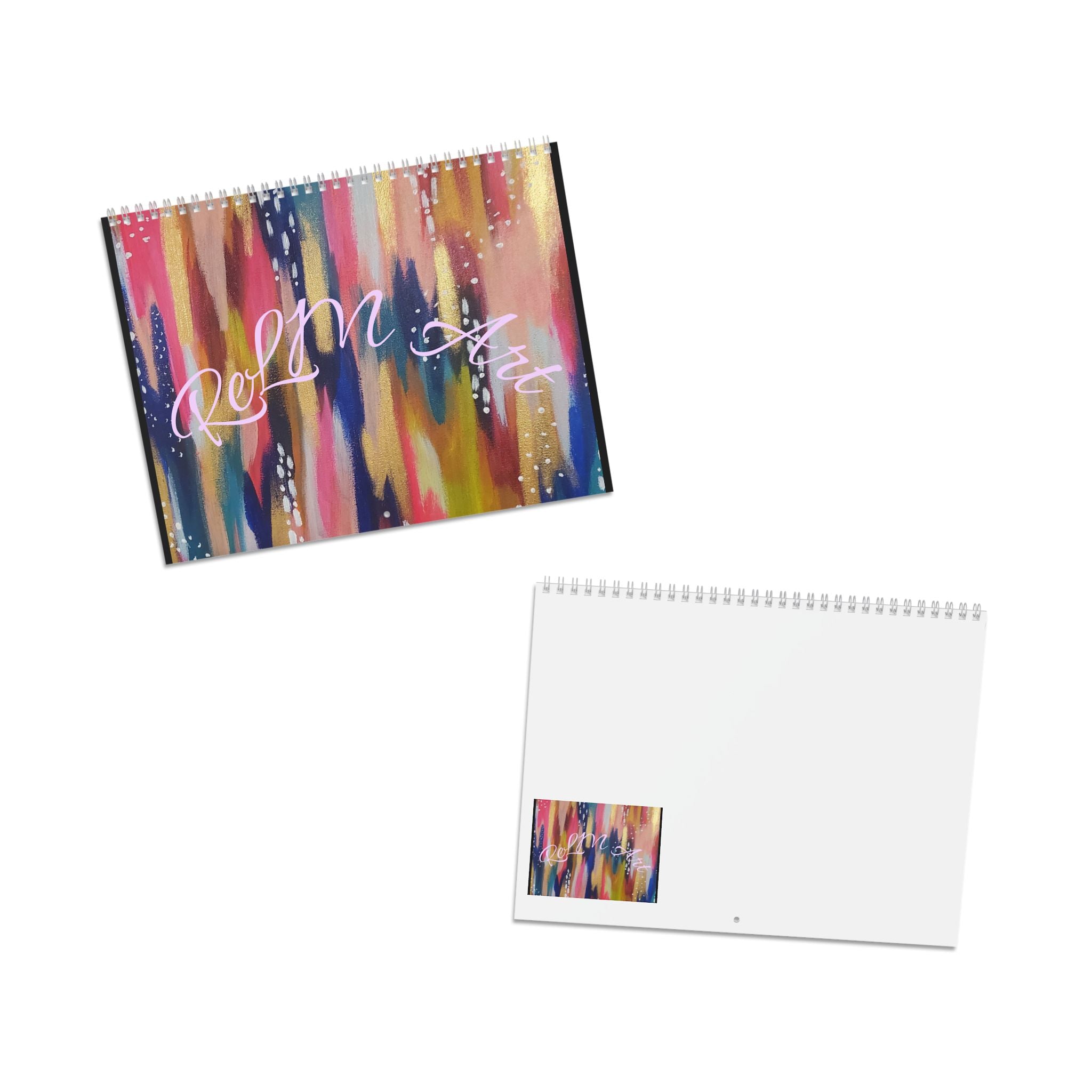ReLM Art Wall Calendar – Spiral-Bound Monthly Planner